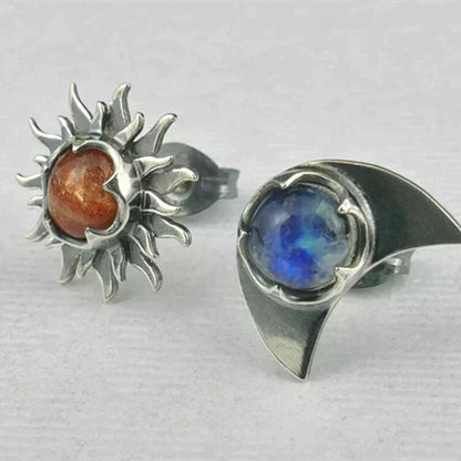 Pendientes Astros Sol y Luna