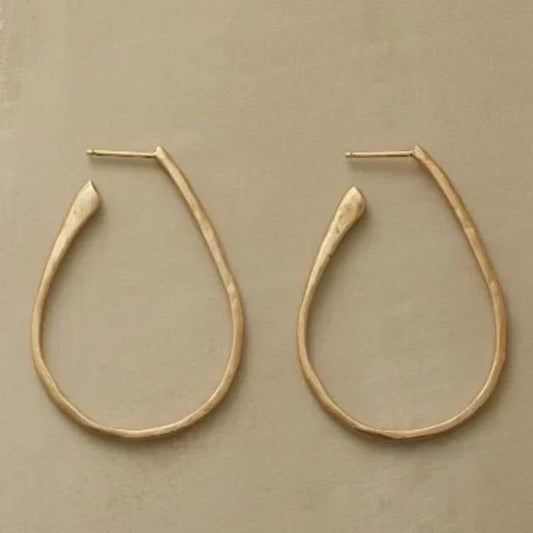Timeless Vintage Gold Earrings