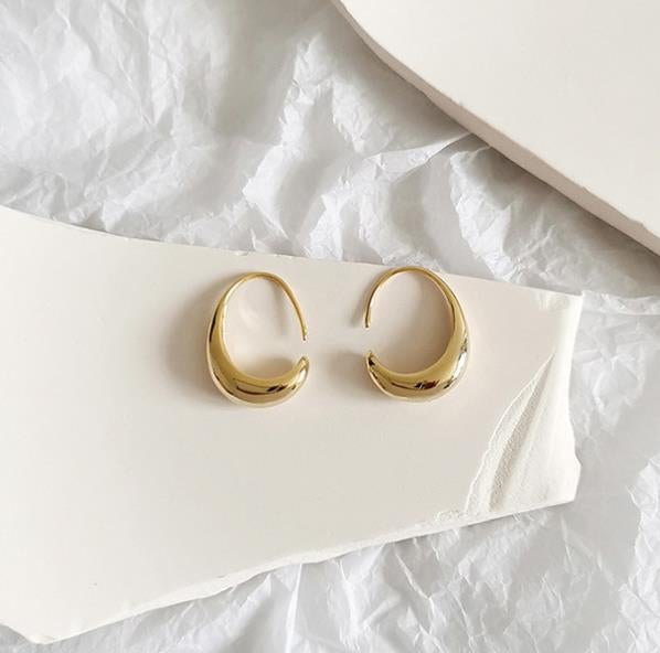 Pendientes Refinados de Oro