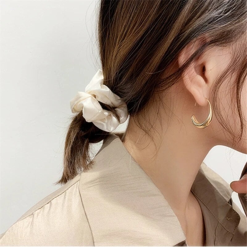 Pendientes Refinados de Oro