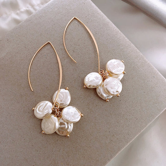 Pendientes con Perlas y Cristales