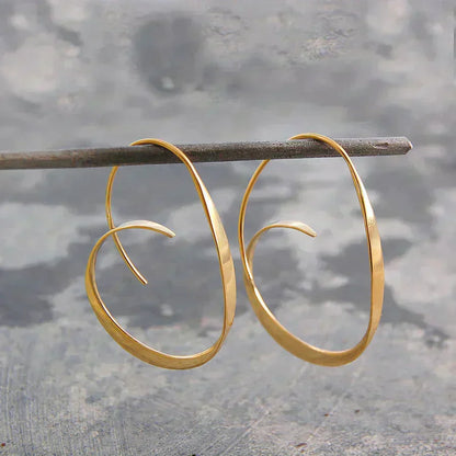 Pendientes Refinados en Espiral