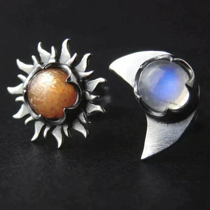 Pendientes Astros Sol y Luna