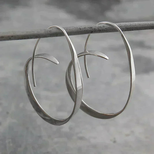 Refined Spiral Earrings