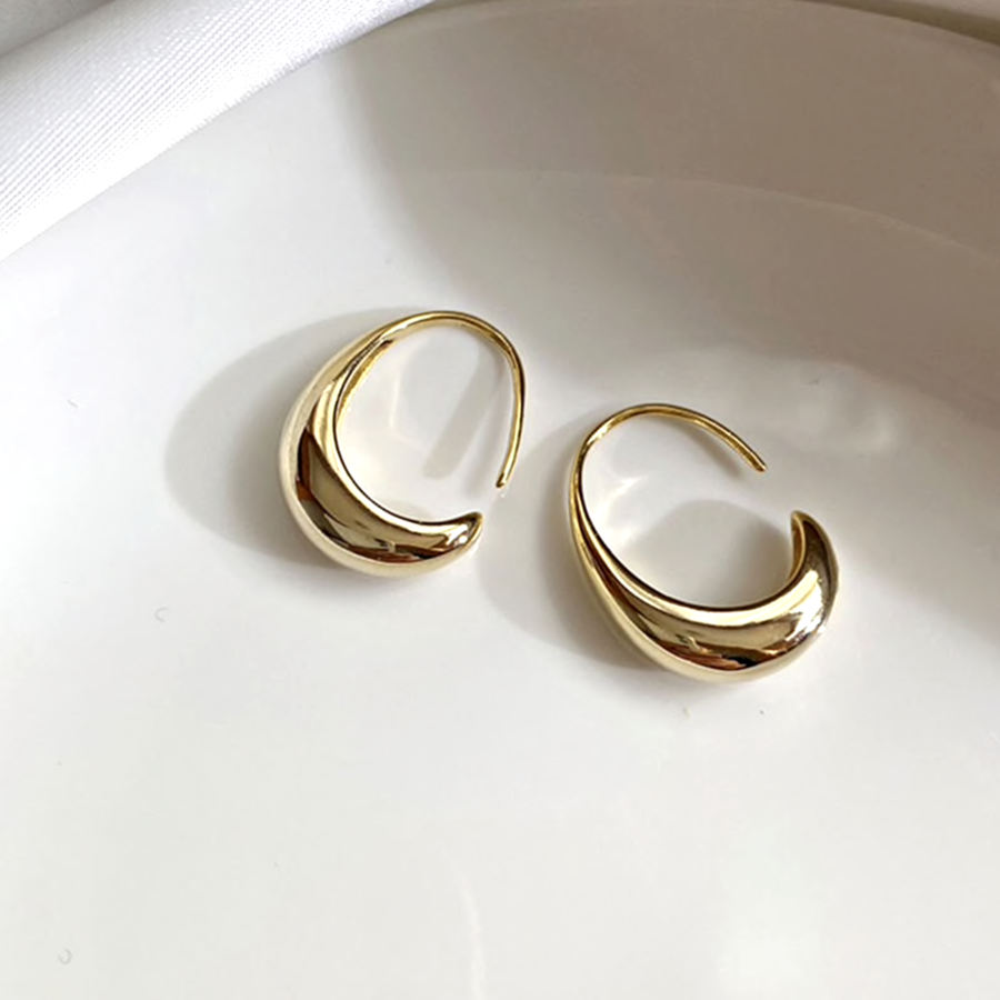 Pendientes Refinados de Oro