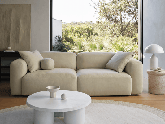 Canapé Modulable à Assise Profonde avec Méridienne – 2 Modules
