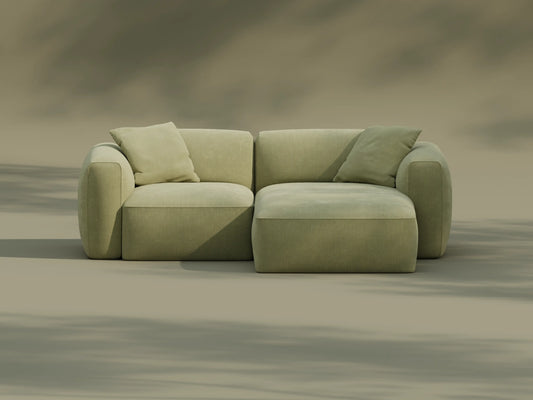 Canapé Modulable à Assise Profonde avec Méridienne – 2 Modules – Coloris Pantone