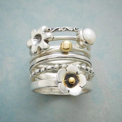 Vintage-Ring aus Silber