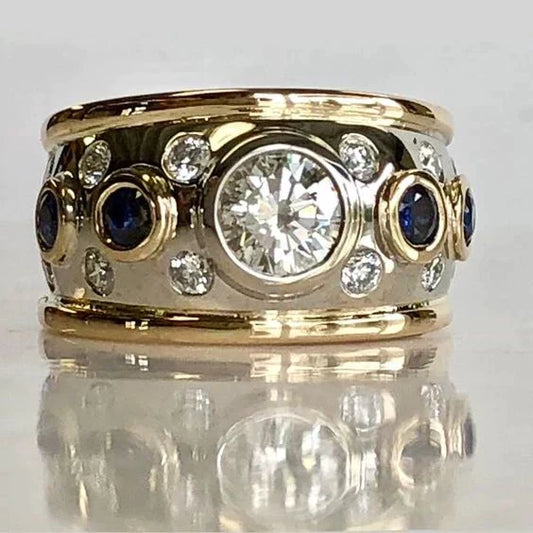 Vintage Ring with Cubic Zirconia